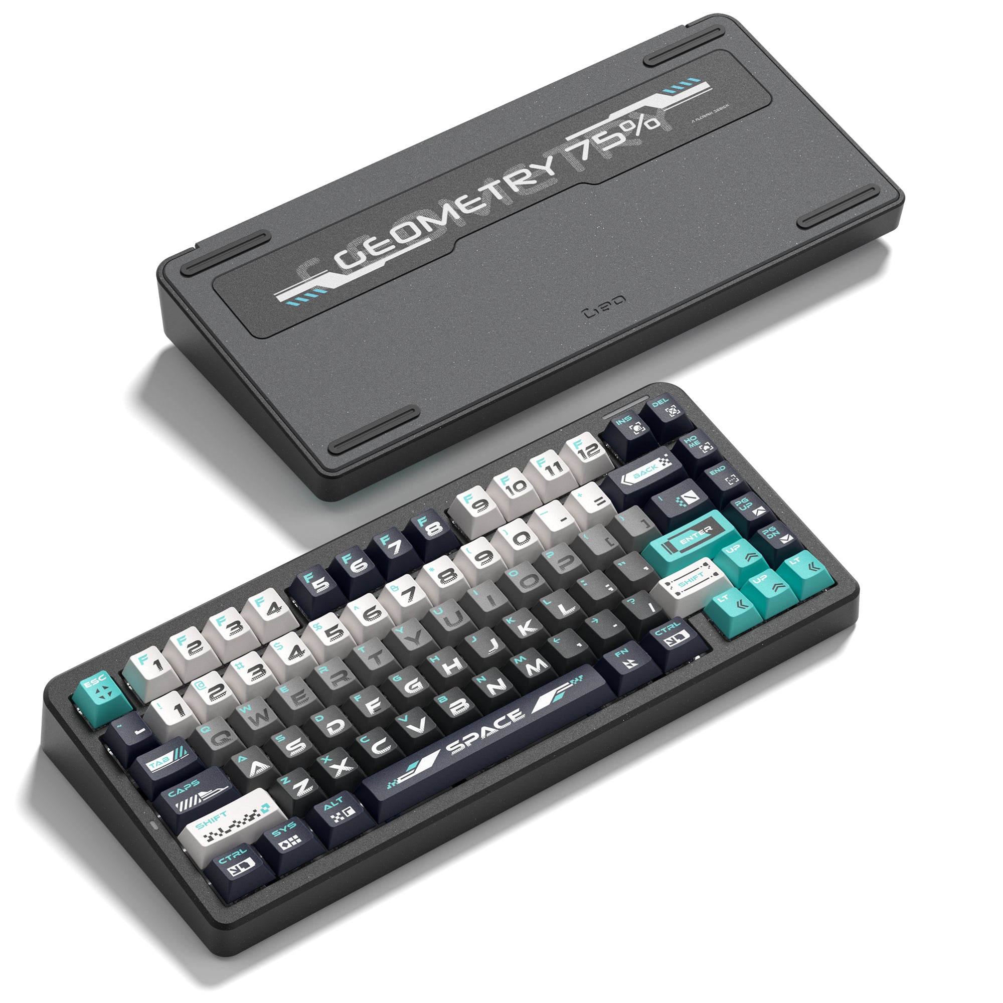 Fl-ESPORTS GEO75 HE Hall Effect Aluminum Mechanical Keyboard