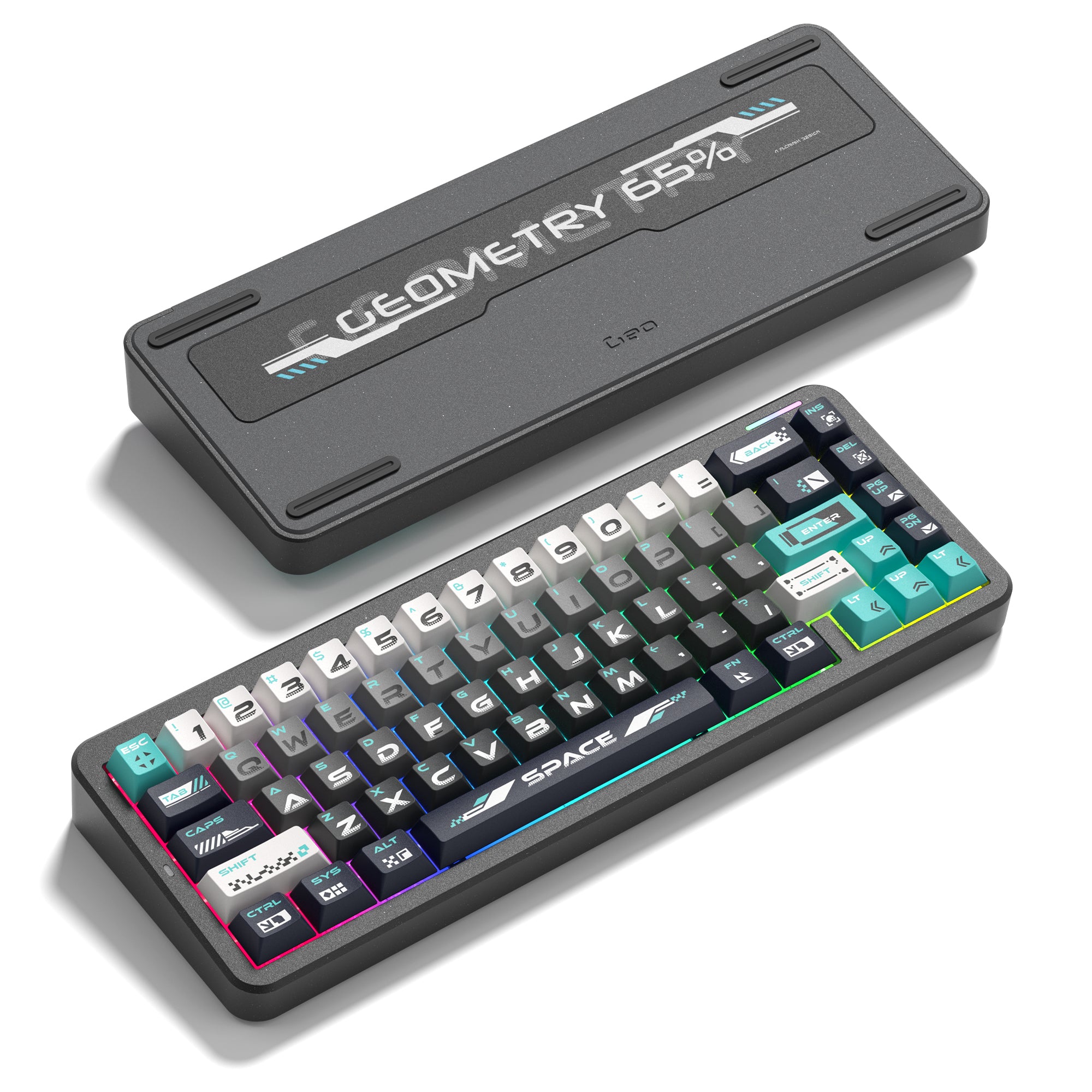 Fl-ESPORTS GEO65 HE Hall Effect Aluminum Mechanical Keyboard
