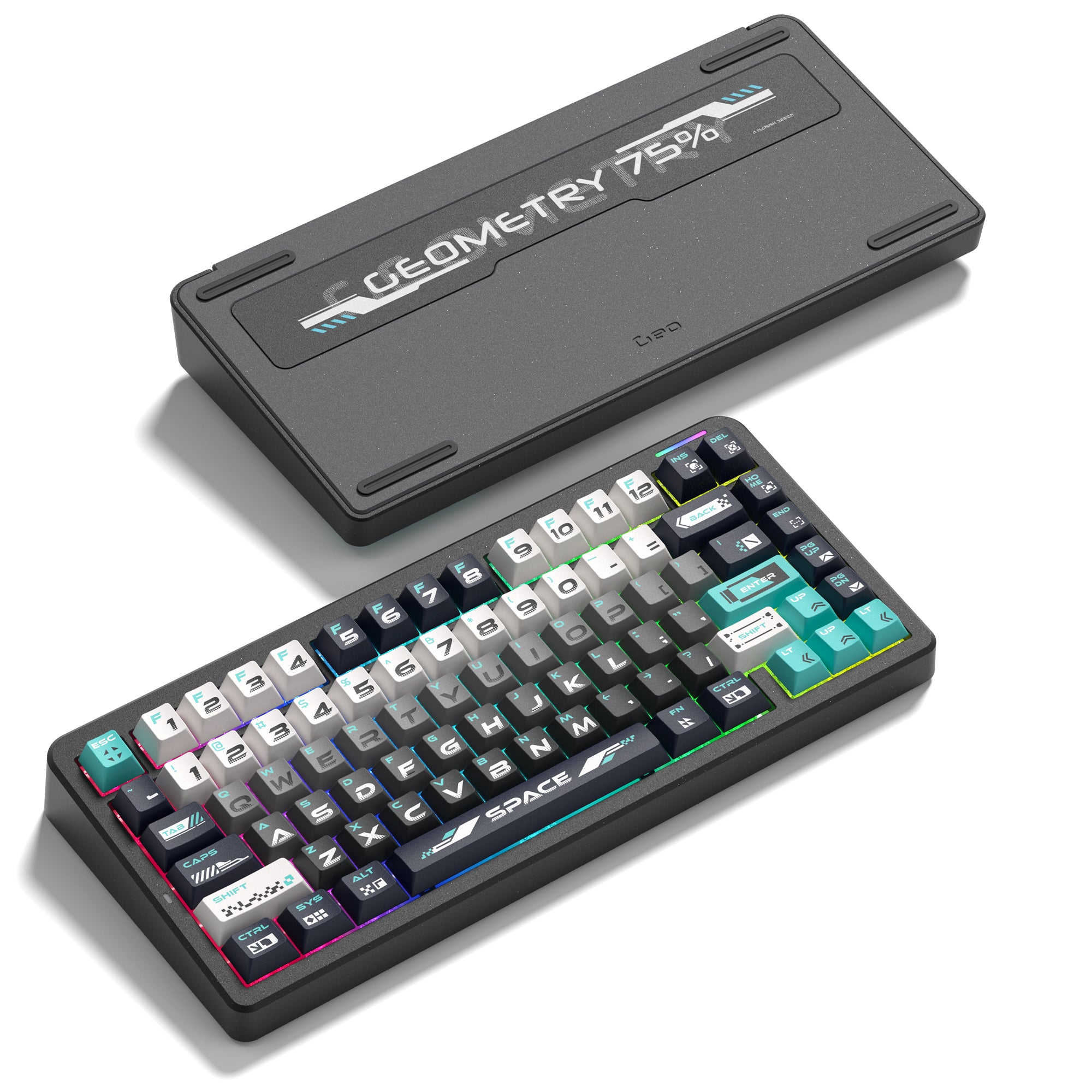 Fl-ESPORTS GEO75 HE Hall Effect Aluminum Mechanical Keyboard