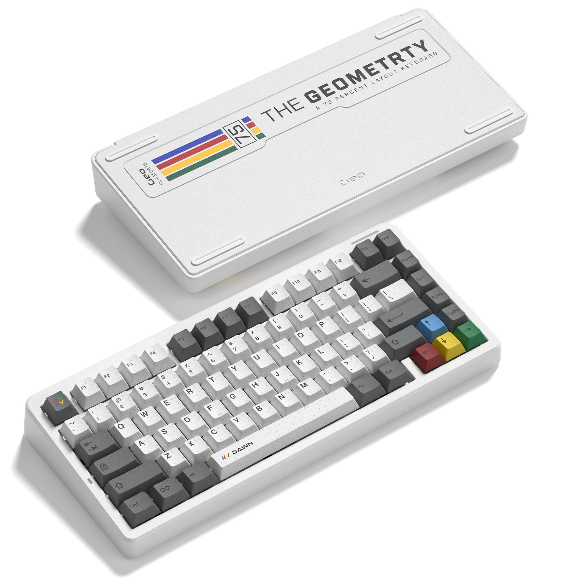 Fl Esports Fl-ESPORTS GEO75 HE Hall Effect Aluminum Mechanical Keyboard ...